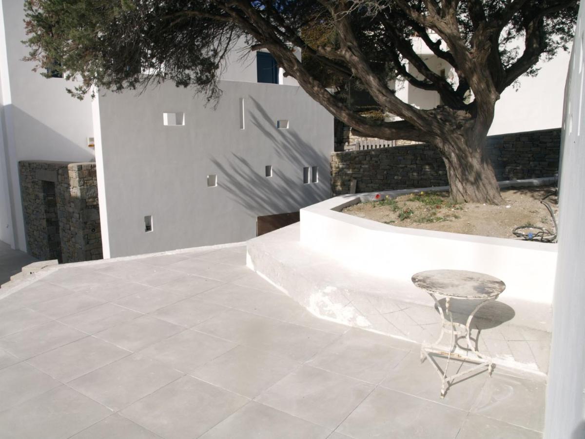 Paros-Memories-Neubau-Villen, Sportpool Aspro Chorio Exteriér fotografie