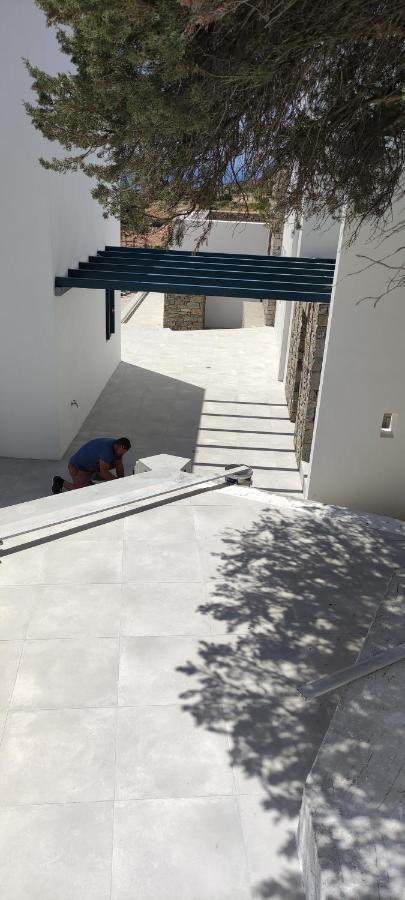 Paros-Memories-Neubau-Villen, Sportpool Aspro Chorio Exteriér fotografie