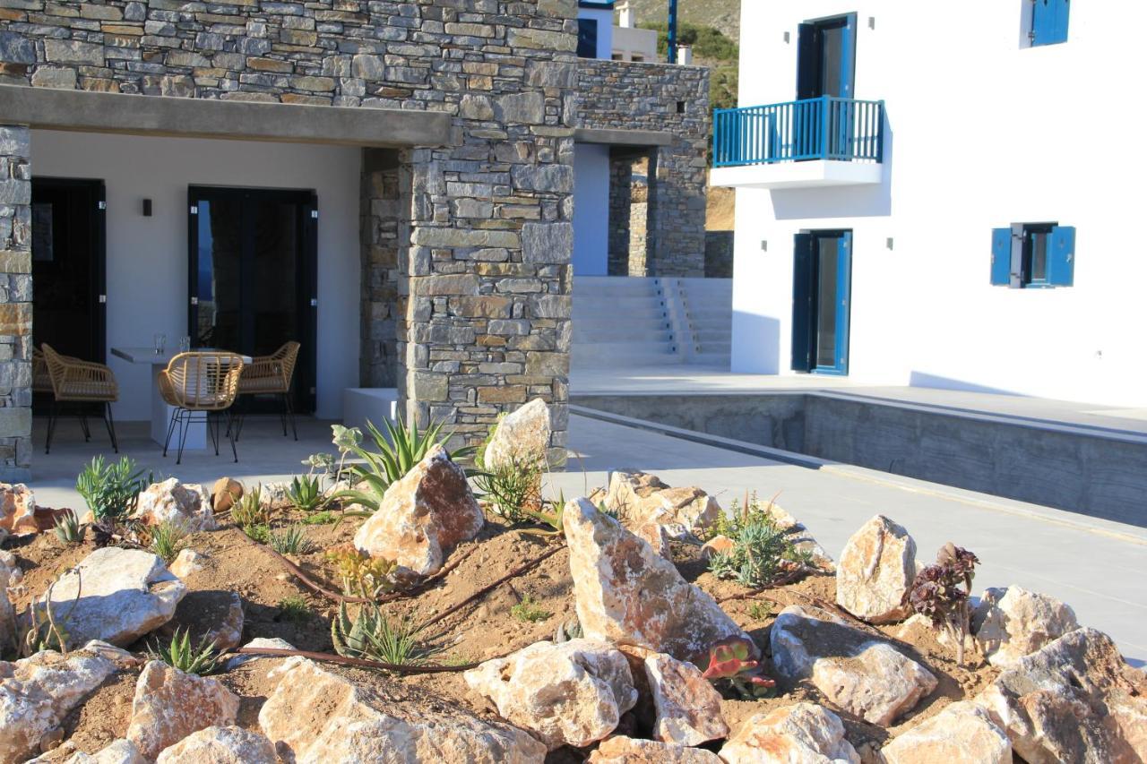 Paros-Memories-Neubau-Villen, Sportpool Aspro Chorio Exteriér fotografie
