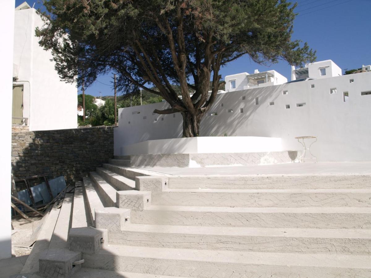 Paros-Memories-Neubau-Villen, Sportpool Aspro Chorio Exteriér fotografie
