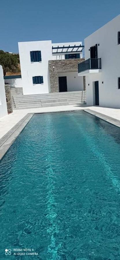 Paros-Memories-Neubau-Villen, Sportpool Aspro Chorio Exteriér fotografie