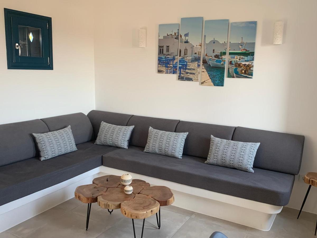 Paros-Memories-Neubau-Villen, Sportpool Aspro Chorio Exteriér fotografie