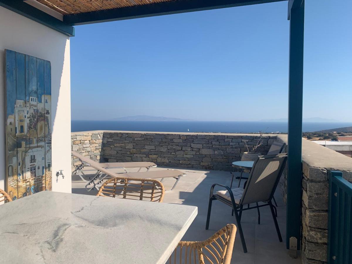 Paros-Memories-Neubau-Villen, Sportpool Aspro Chorio Exteriér fotografie