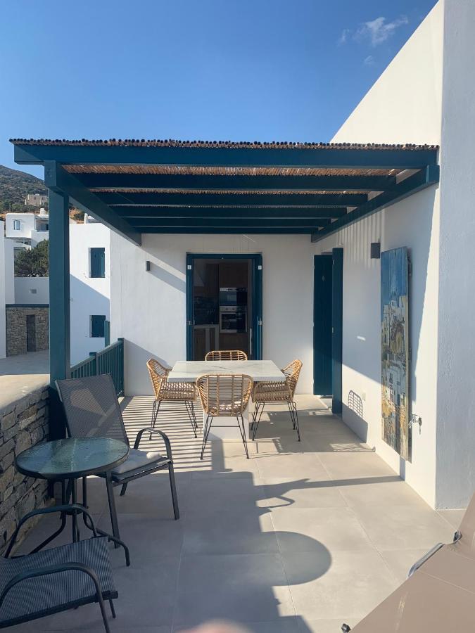 Paros-Memories-Neubau-Villen, Sportpool Aspro Chorio Exteriér fotografie