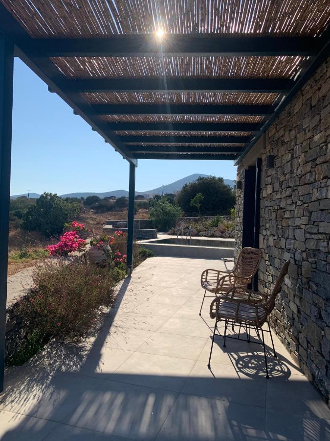 Paros-Memories-Neubau-Villen, Sportpool Aspro Chorio Exteriér fotografie
