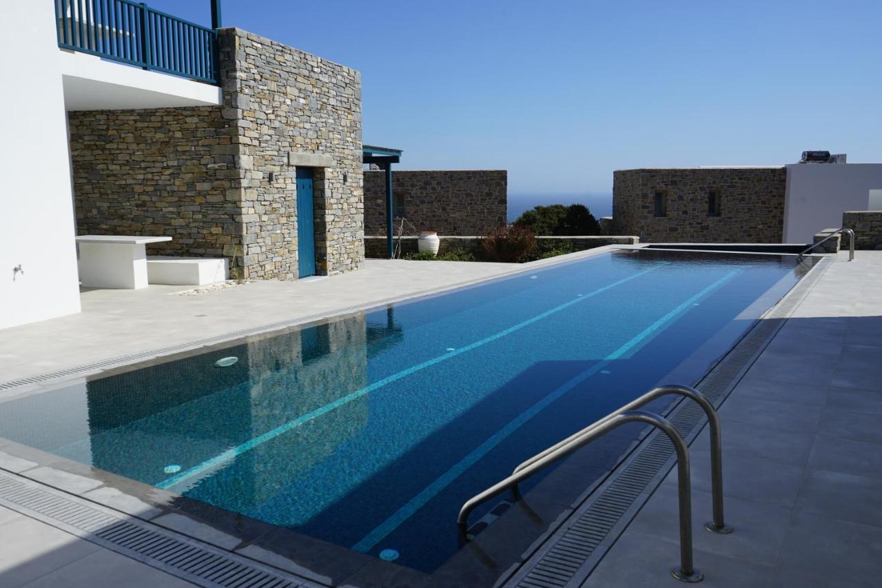 Paros-Memories-Neubau-Villen, Sportpool Aspro Chorio Exteriér fotografie