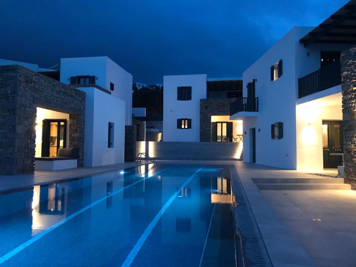 Paros-Memories-Neubau-Villen, Sportpool Aspro Chorio Exteriér fotografie