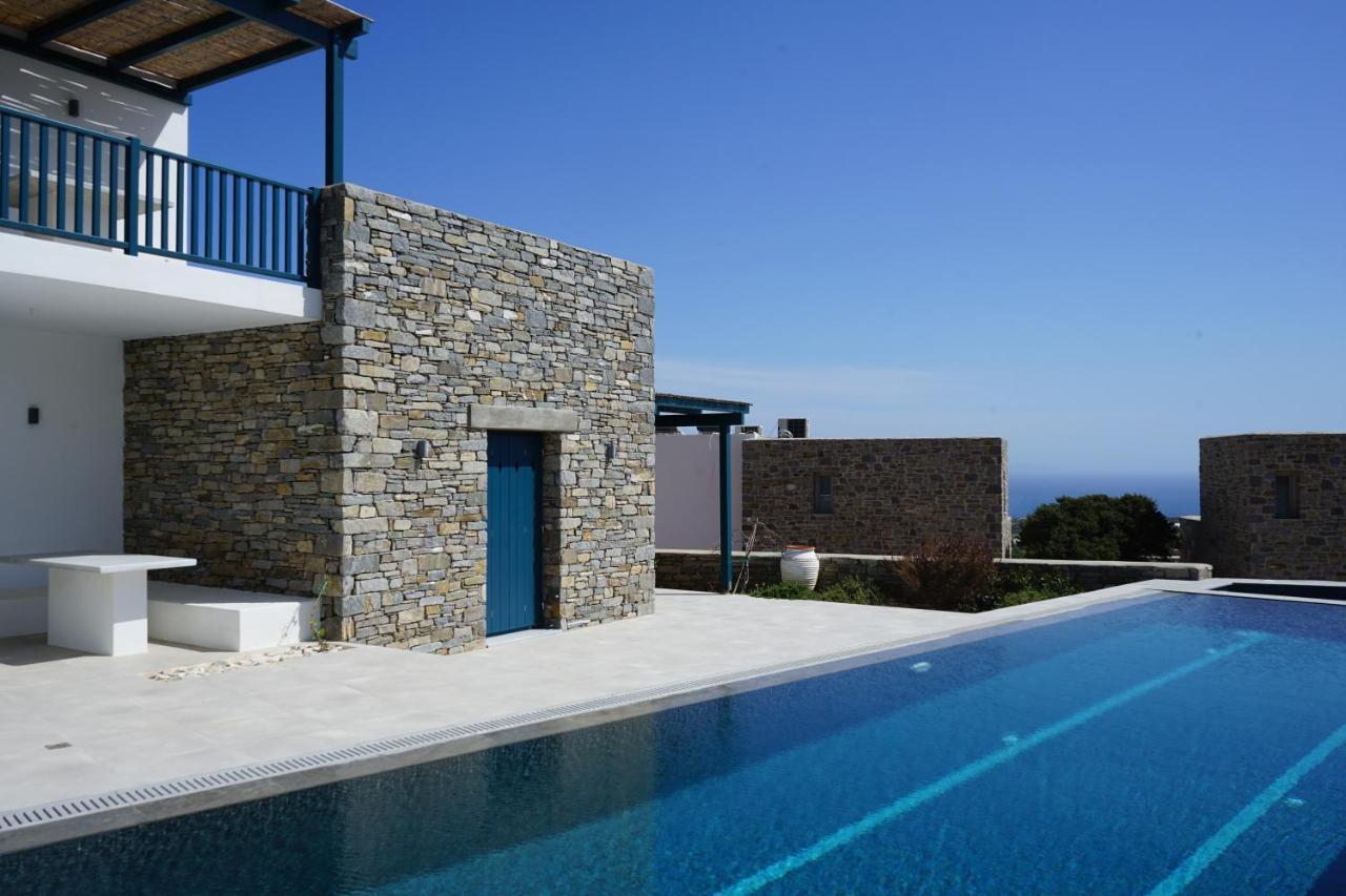 Paros-Memories-Neubau-Villen, Sportpool Aspro Chorio Exteriér fotografie