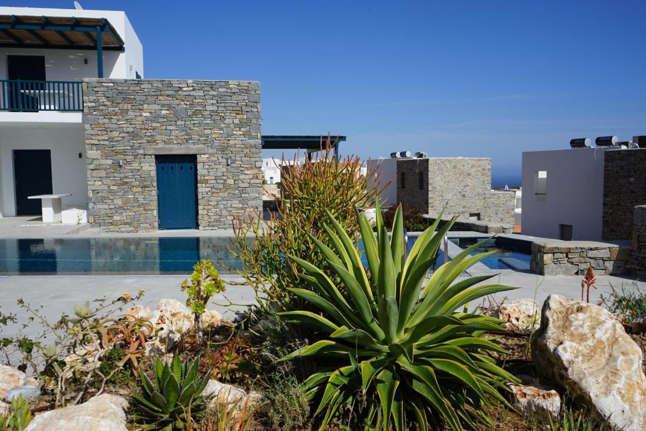 Paros-Memories-Neubau-Villen, Sportpool Aspro Chorio Exteriér fotografie
