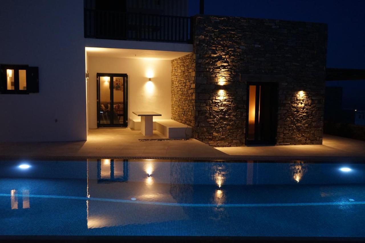 Paros-Memories-Neubau-Villen, Sportpool Aspro Chorio Exteriér fotografie